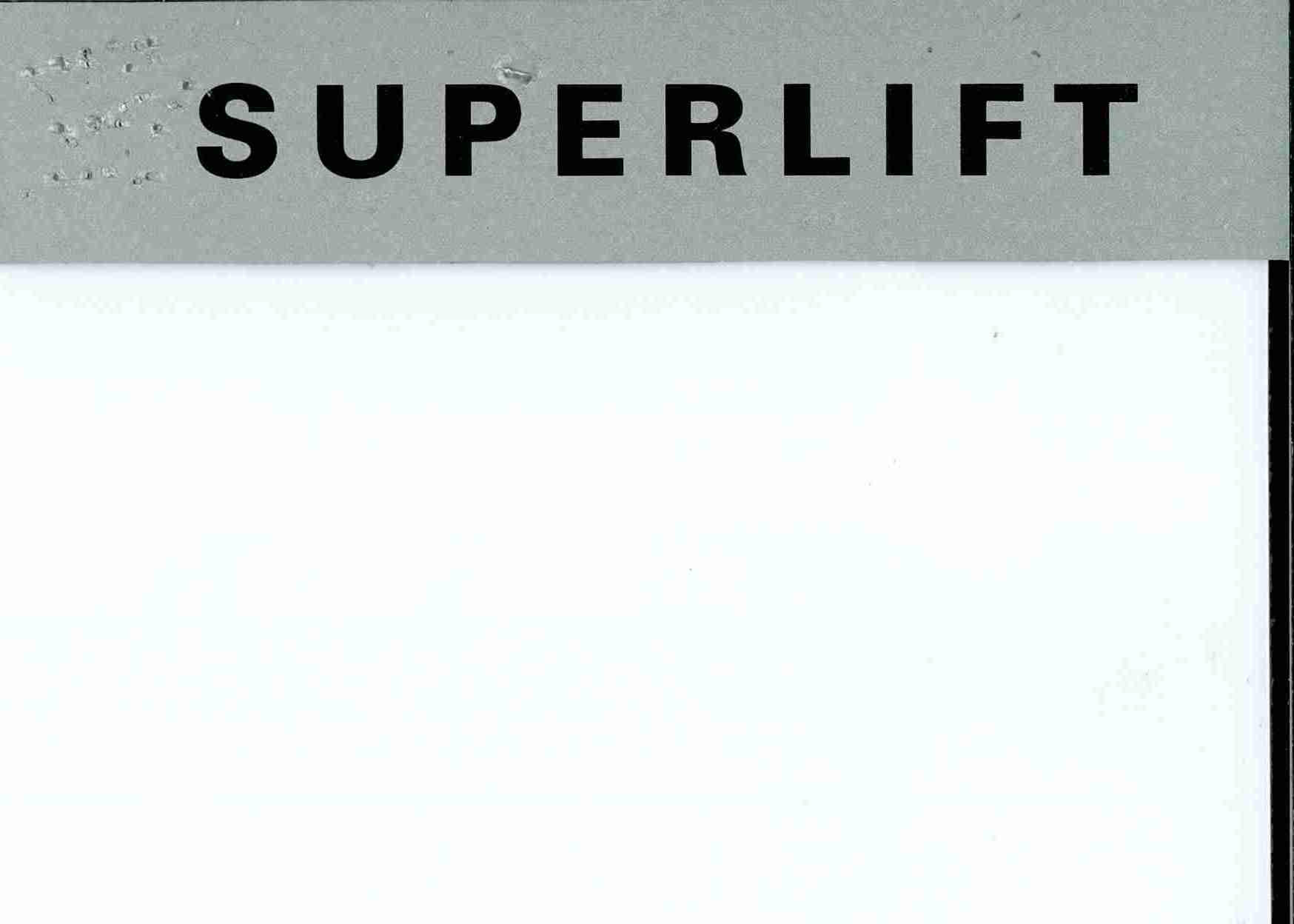  SUPERLIFT