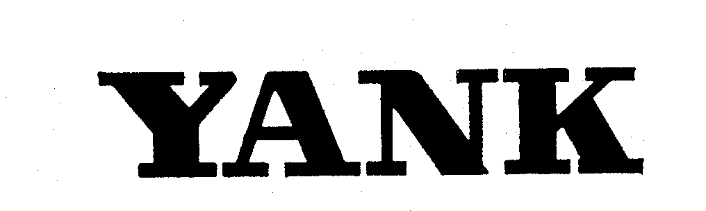 Trademark Logo YANK