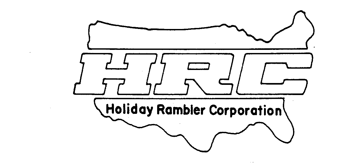 Trademark Logo HRC HOLIDAY RAMBLER CORPORATION