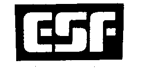 Trademark Logo ESF