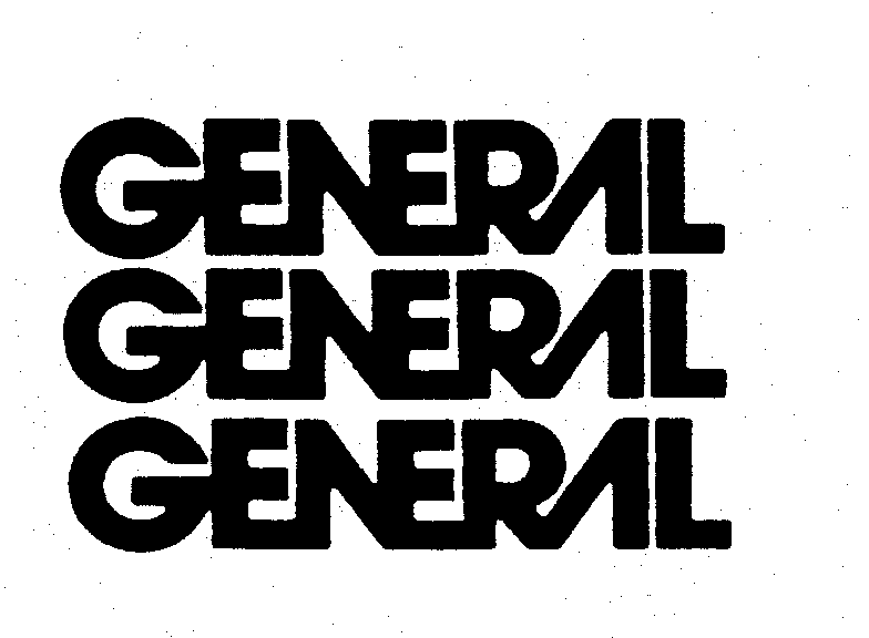  GENERAL GENERAL GENERAL