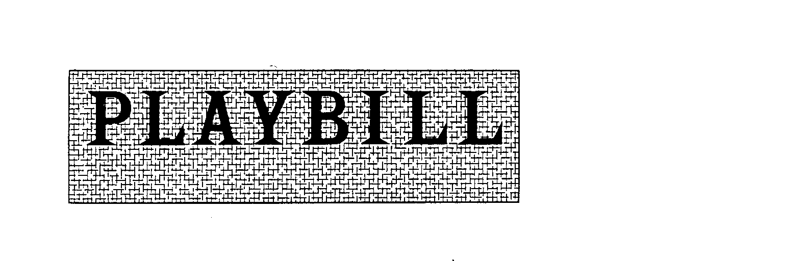Trademark Logo PLAYBILL
