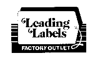 Trademark Logo LEADING LABELS FACTORY OUTLET