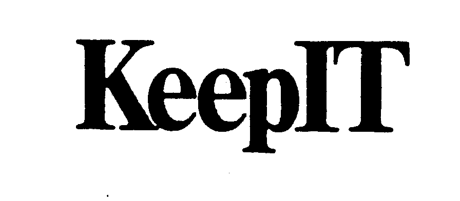 Trademark Logo KEEPIT