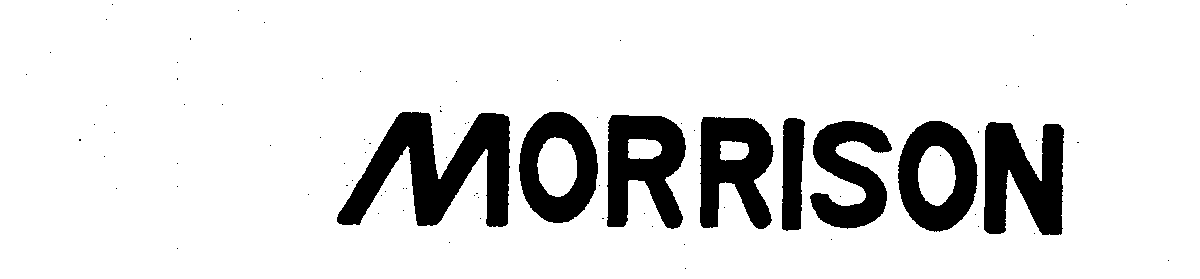 Trademark Logo MORRISON