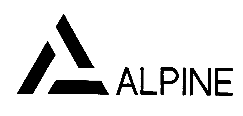 Trademark Logo A ALPINE