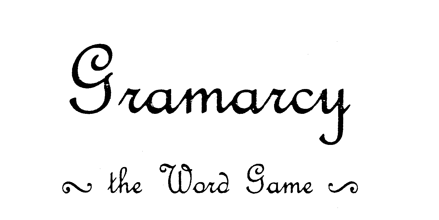  GRAMARCY THE WORD GAME
