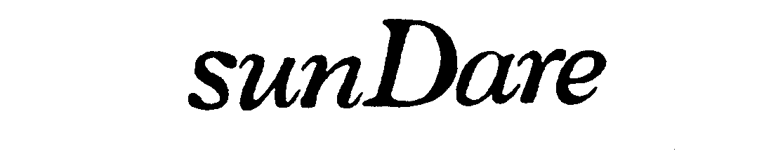 Trademark Logo SUNDARE