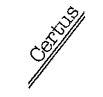 Trademark Logo CERTUS
