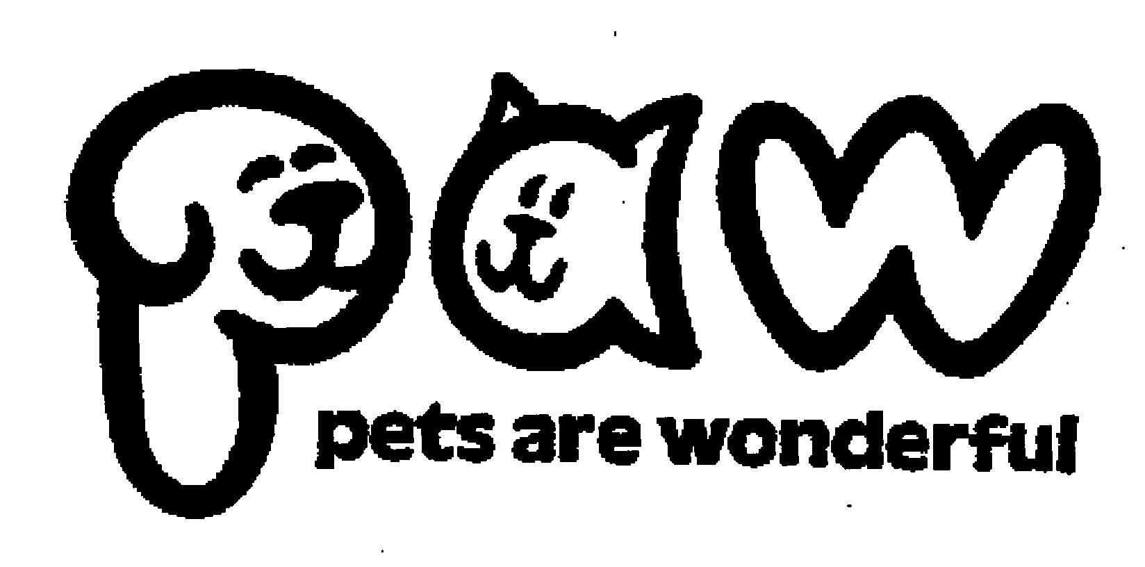 Trademark Logo PAW PETS ARE WONDERFUL