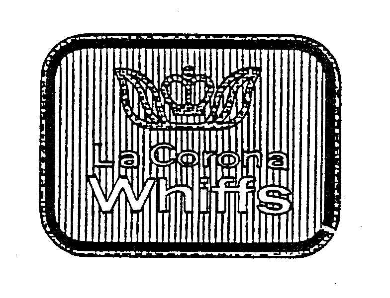 Trademark Logo LA CORONA WHIFFS