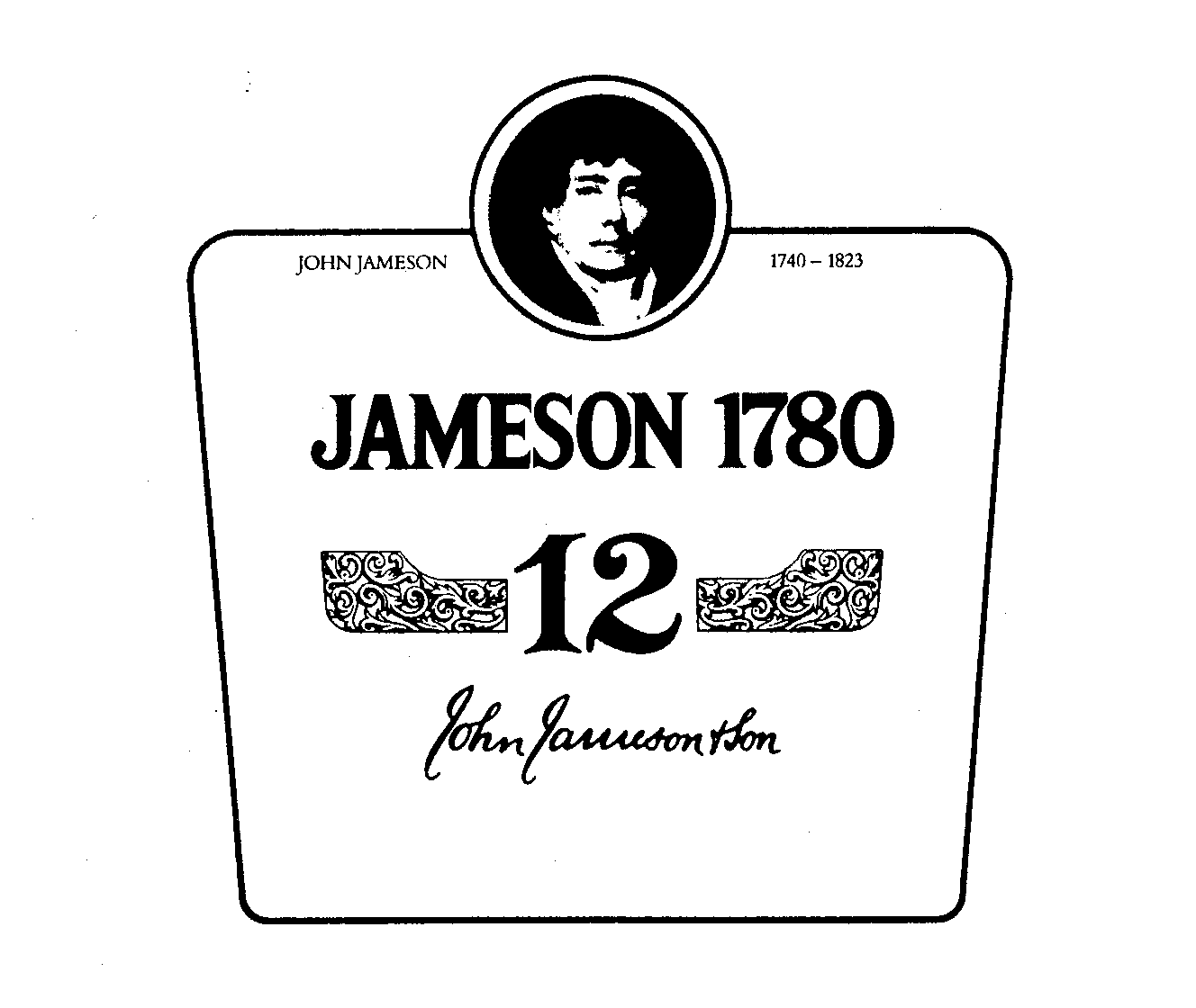  JAMESON 1780 JOHN JAMESON &amp; SON 12