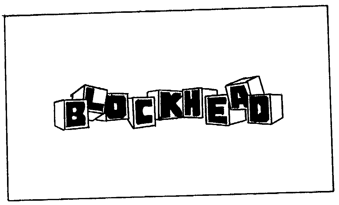 Trademark Logo BLOCKHEAD