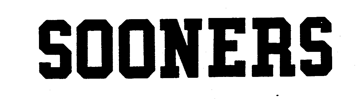 Trademark Logo SOONERS