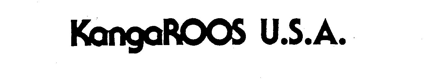  KANGA ROOS U.S.A.