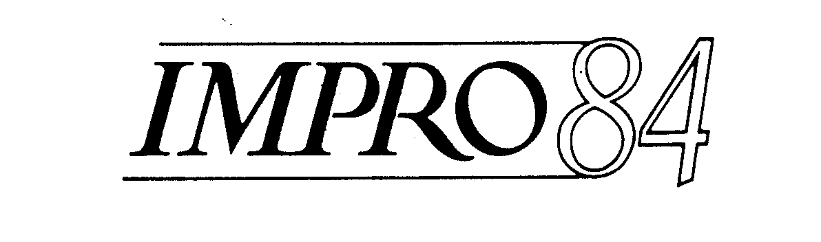 Trademark Logo IMPRO 84