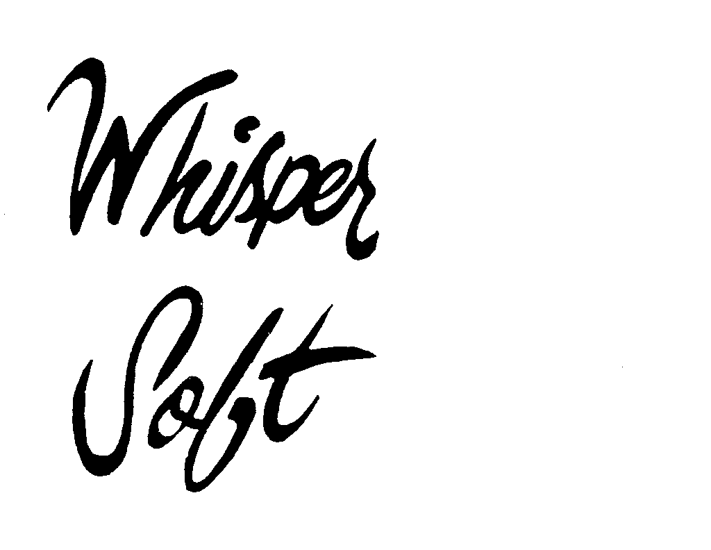Trademark Logo WHISPER SOFT