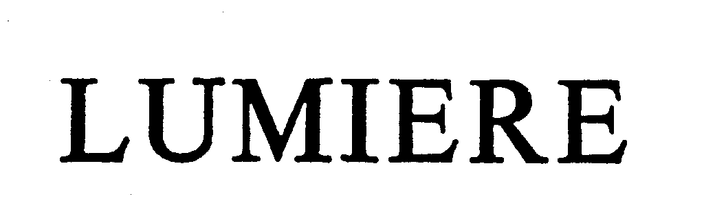 Trademark Logo LUMIERE