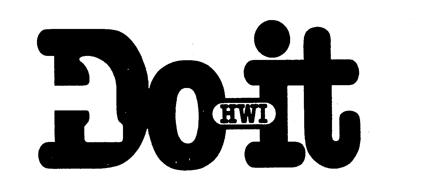 Trademark Logo HWI DO-IT
