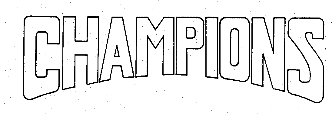 Trademark Logo CHAMPIONS