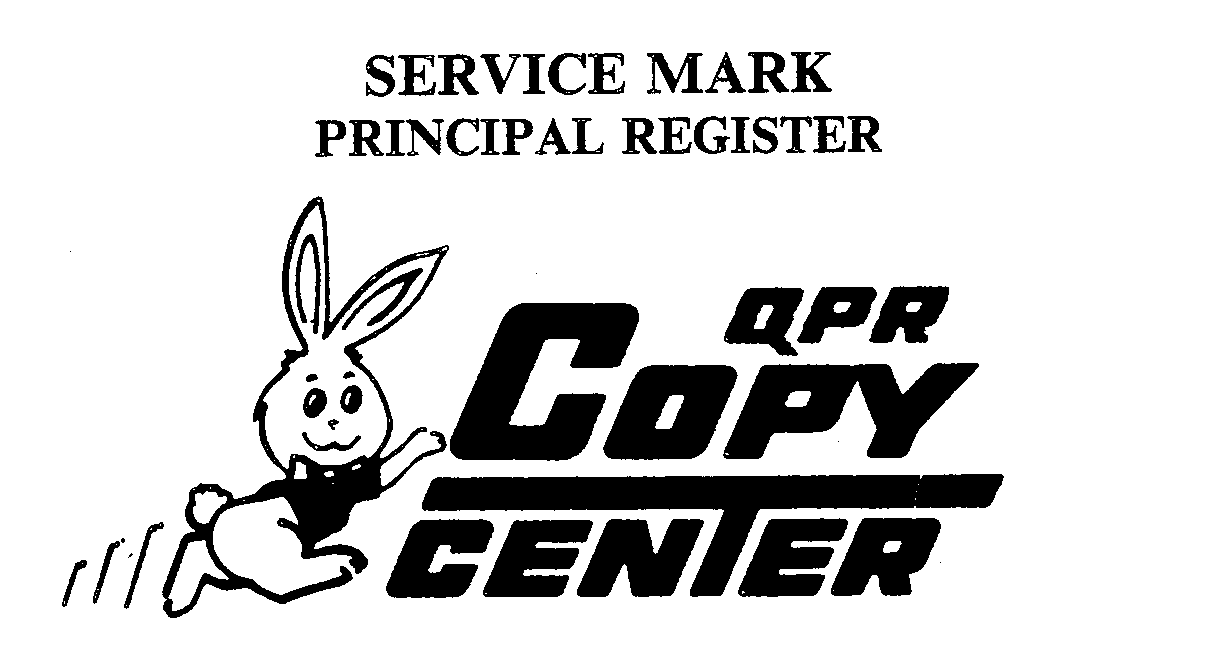 Trademark Logo QPR COPY CENTER