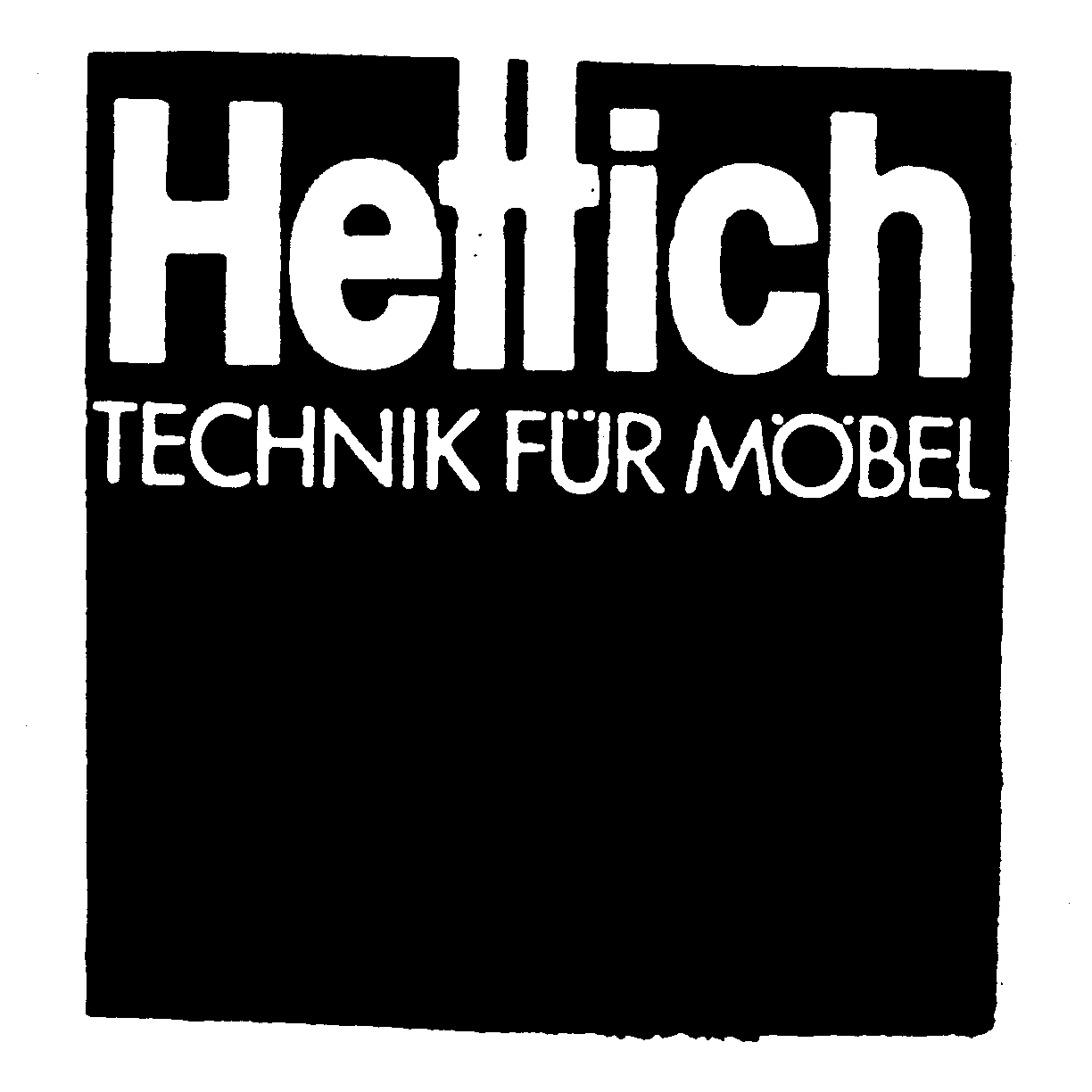  HETTICH TECHNIK FUR MOBEL