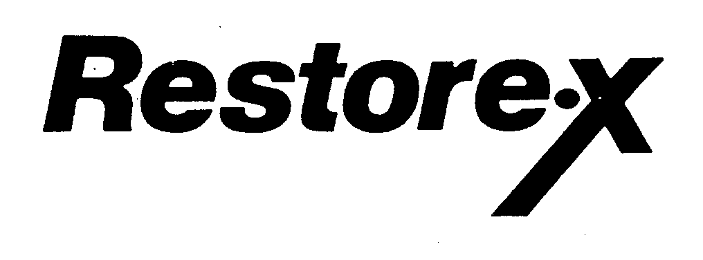 Trademark Logo RESTORE-X