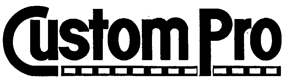 Trademark Logo CUSTOM PRO