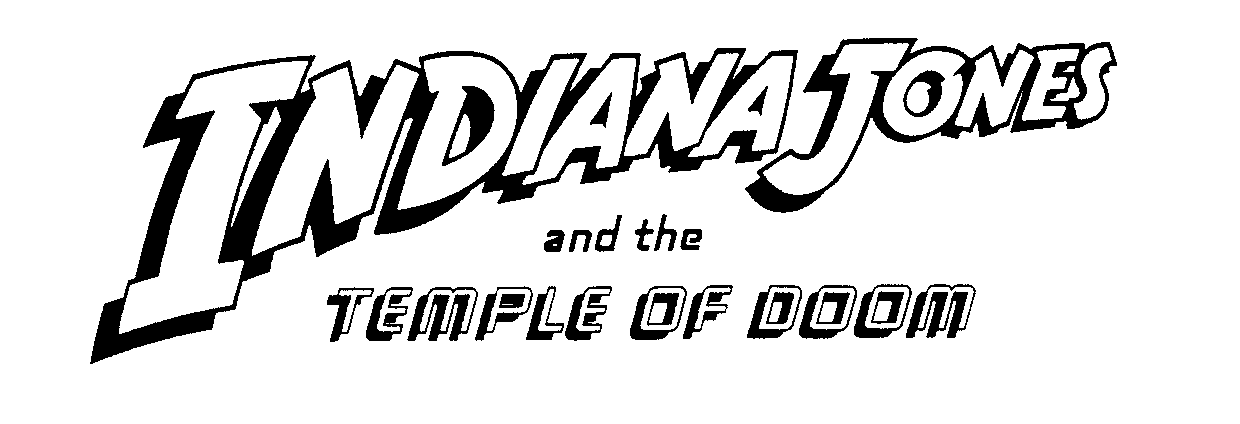 Trademark Logo INDIANA JONES AND THE TEMPLE OF DOOM