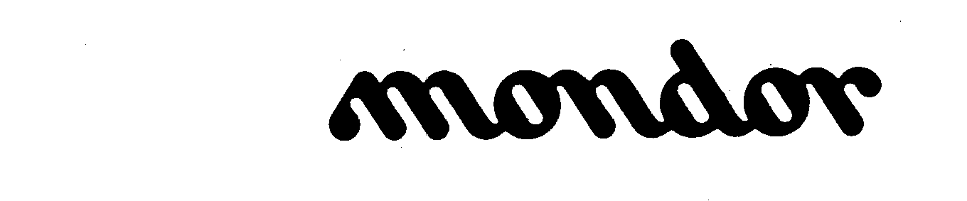 Trademark Logo MONDOR
