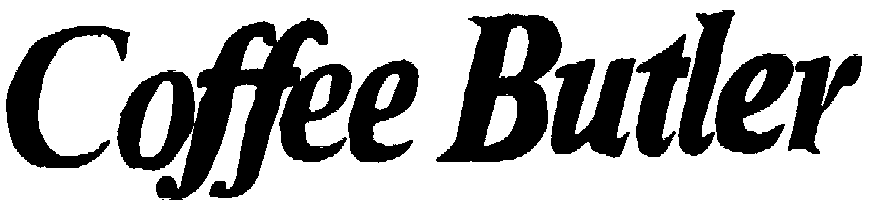 Trademark Logo COFFEE BUTLER