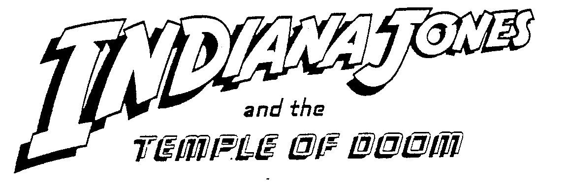 Trademark Logo INDIANA JONES AND THE TEMPLE OF DOOM