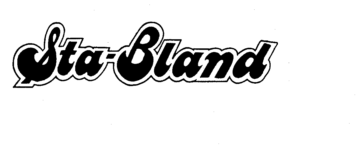 Trademark Logo STA-BLAND