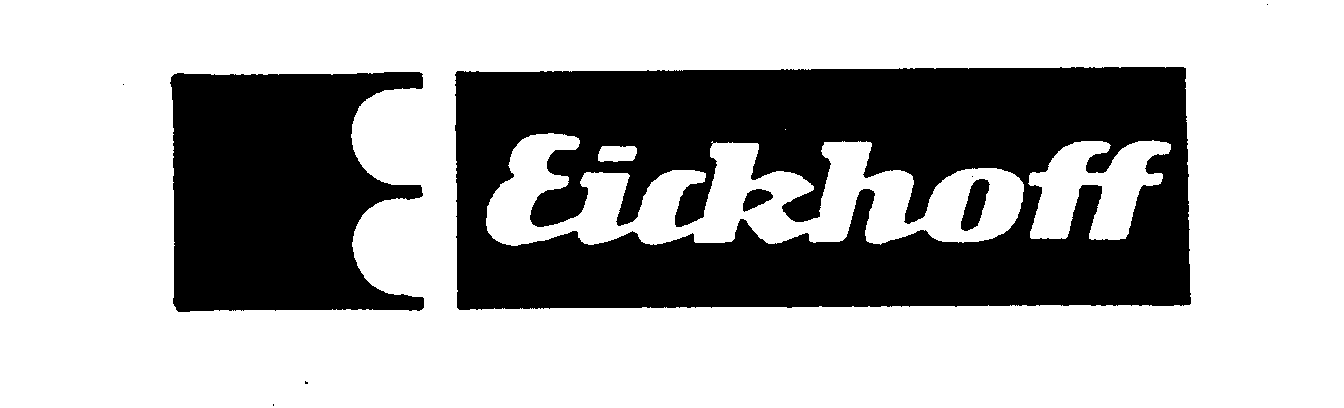 Trademark Logo EICKHOFF E