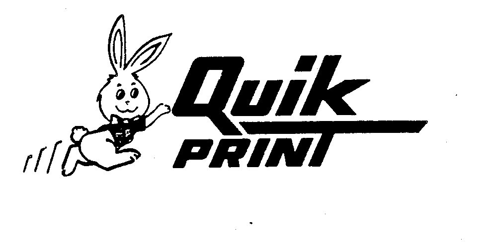 Trademark Logo QUIK PRINT