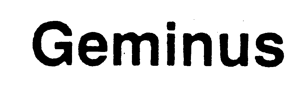 Trademark Logo GEMINUS