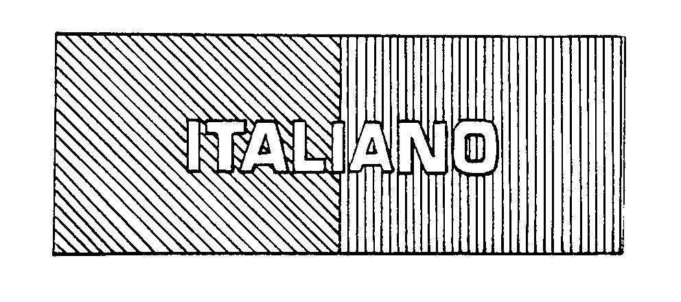 Trademark Logo ITALIANO