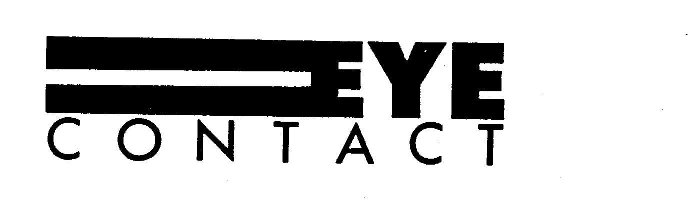 Trademark Logo EYE CONTACT