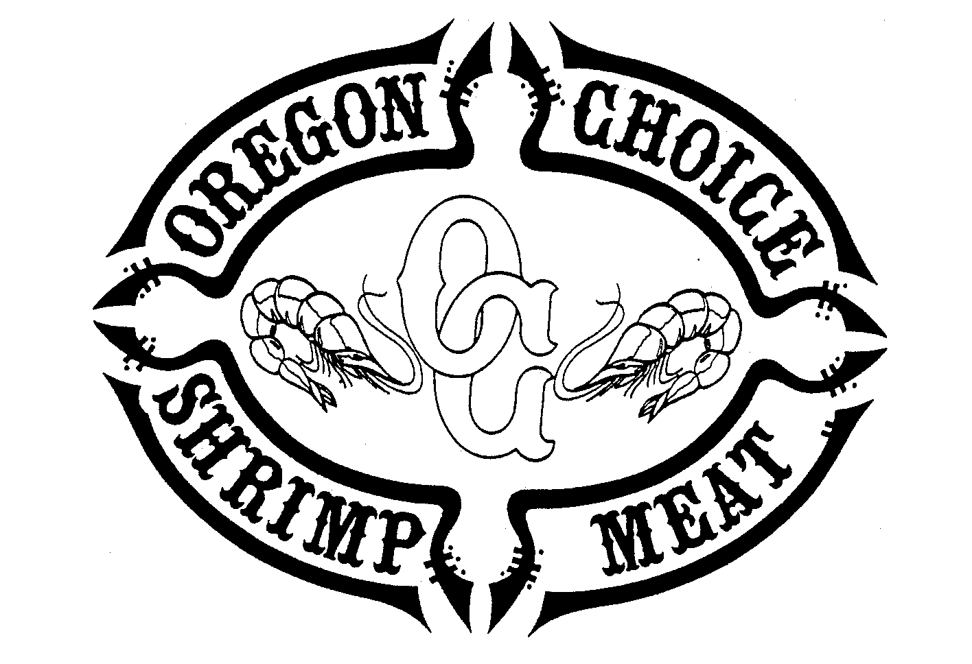 Trademark Logo OREGON CHOICE SHRIMP MEAT OC
