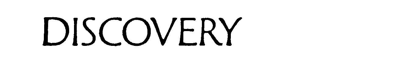 Trademark Logo DISCOVERY