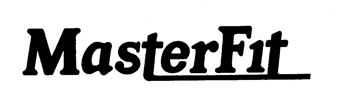 Trademark Logo MASTERFIT