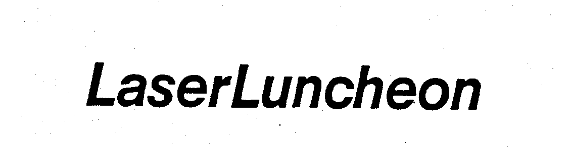 Trademark Logo LASERLUNCHEON