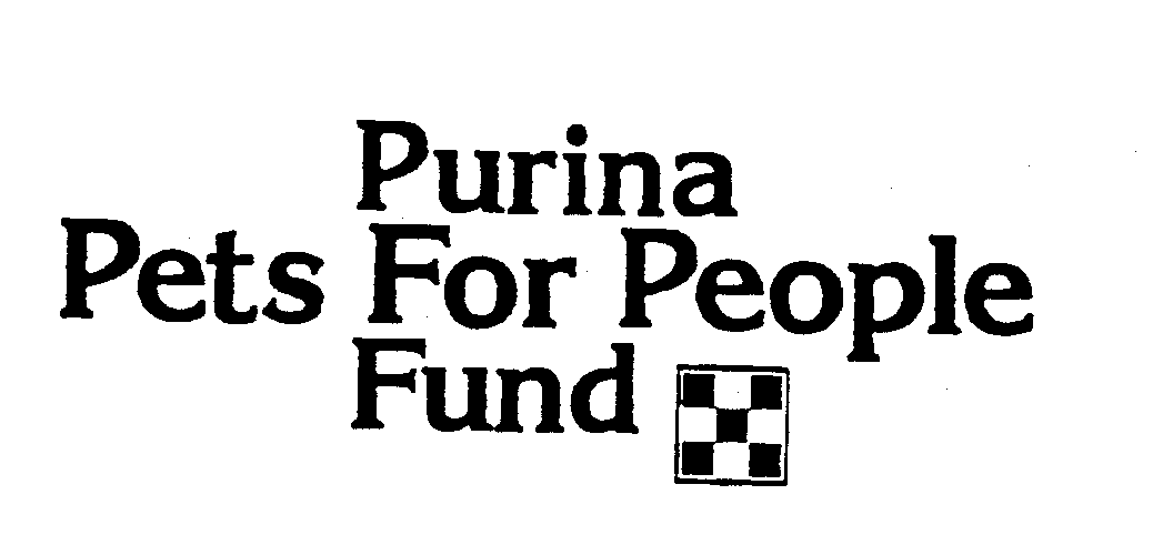  PURINA PETS FOR PEOPLE FUND