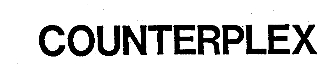 Trademark Logo COUNTERPLEX