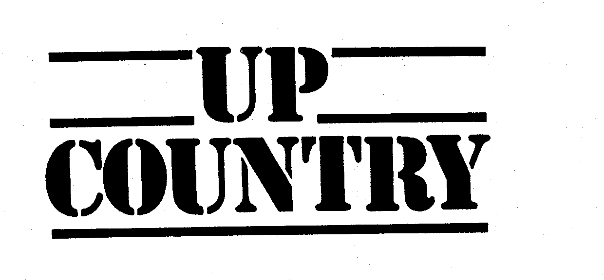 Trademark Logo UP COUNTRY