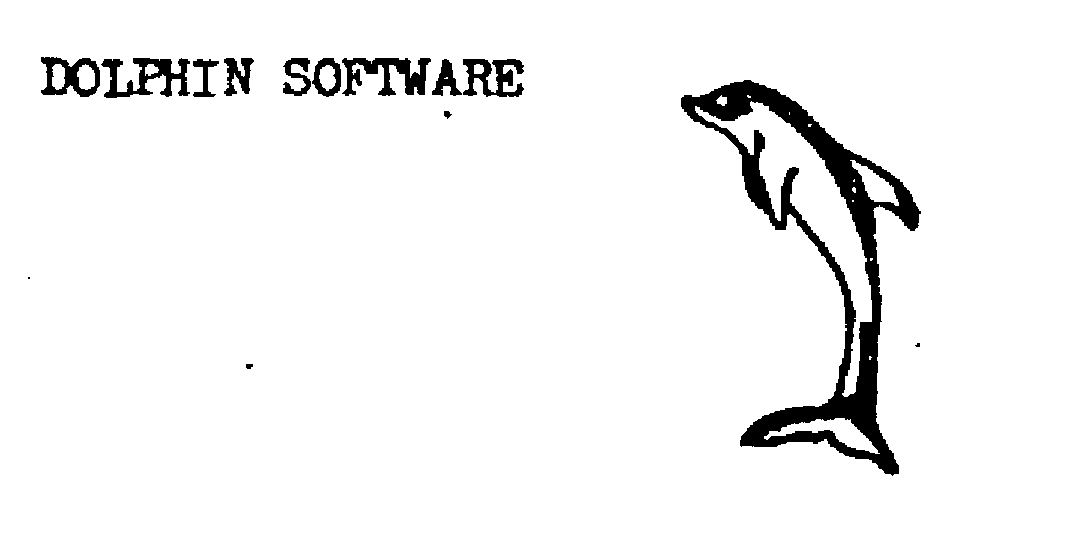 Trademark Logo DOLPHIN SOFTWARE