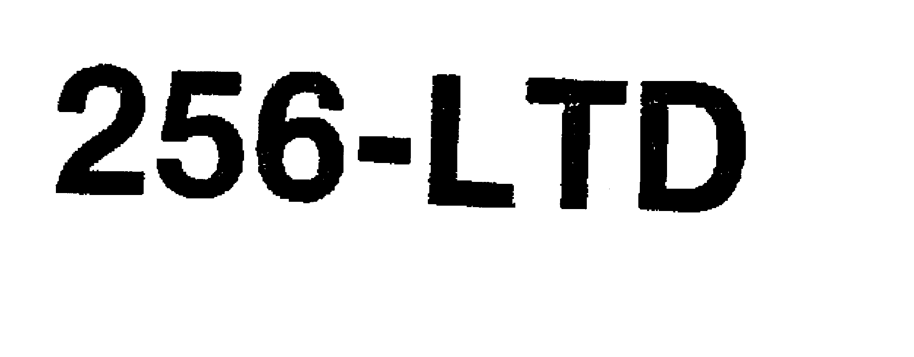 Trademark Logo 256-LTD