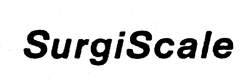 Trademark Logo SURGISCALE
