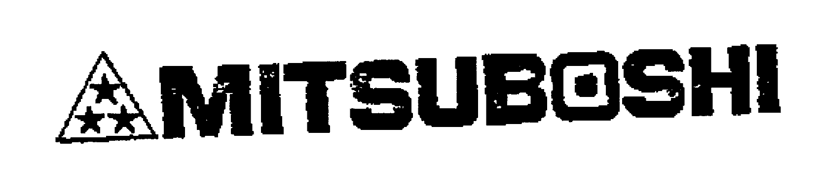 Trademark Logo MITSUBOSHI