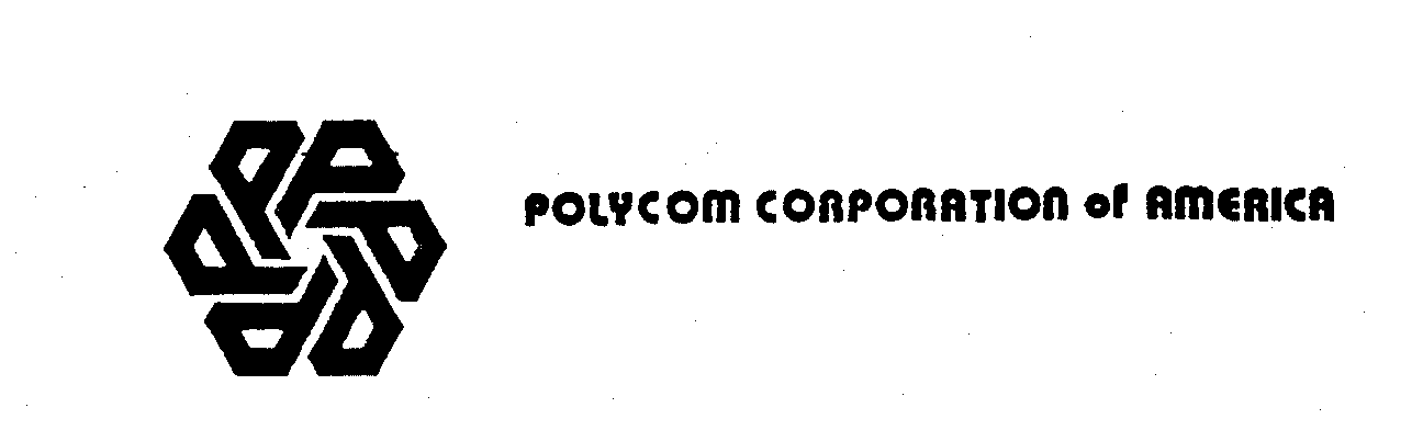 Trademark Logo P POLYCOM CORPORATION OF AMERICA